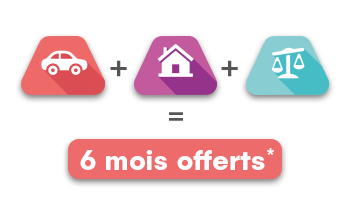 Jusqu'au 11 juillets, 2 mois offerts* sur chacun de vos contrats