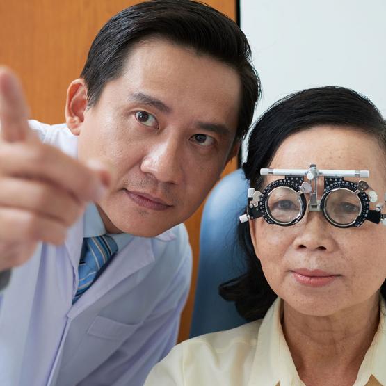 Fréquence test oculaire